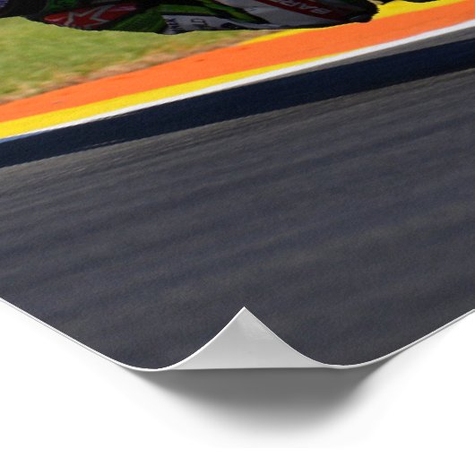 Motorfiets Poster (Hoek)