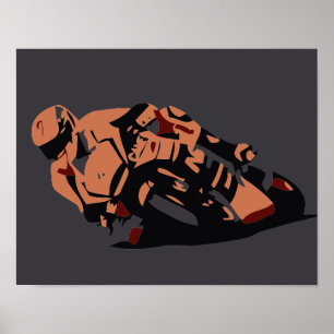 Motorfiets Poster