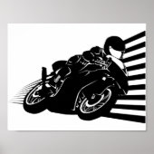 Motorfiets Poster (Voorkant)