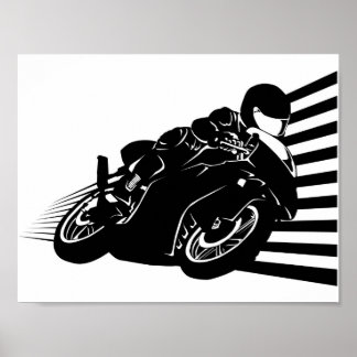 Motorfiets Poster