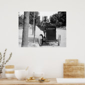 Motorfiets Postman: 1912 Poster (Keuken)