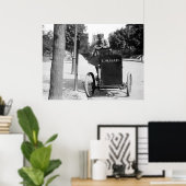 Motorfiets Postman: 1912 Poster (Thuiskantoor)