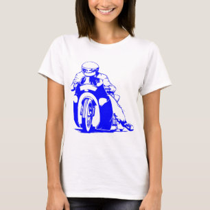 Motorfiets racen slepen t-shirt