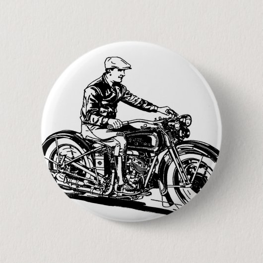  motorfiets ronde button 5,7 cm (Voorkant)