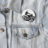  motorfiets ronde button 5,7 cm (In situ)
