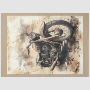 Motorfiets Serie Ontwerp #7 Tissuepapier