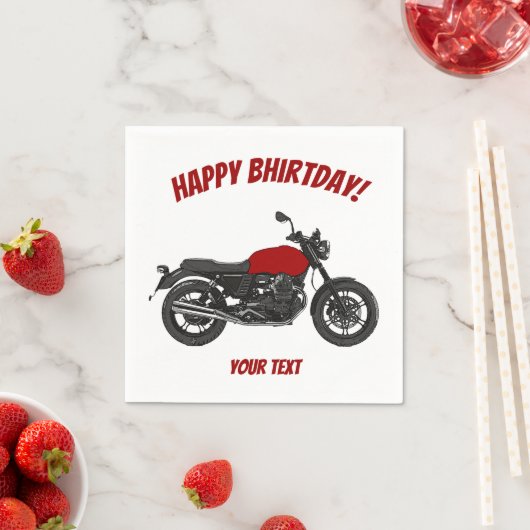 Motorfiets Servetten (Insitu)