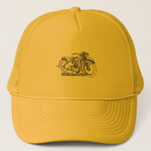 motorfiets Shirt Trucker Pet