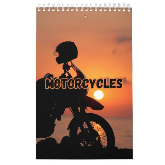 Motorfiets Showcase Collectie Wandkalender Kalender (Hoes)