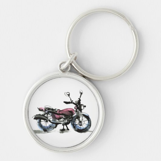 Motorfiets Sleutelhanger (Voorkant)