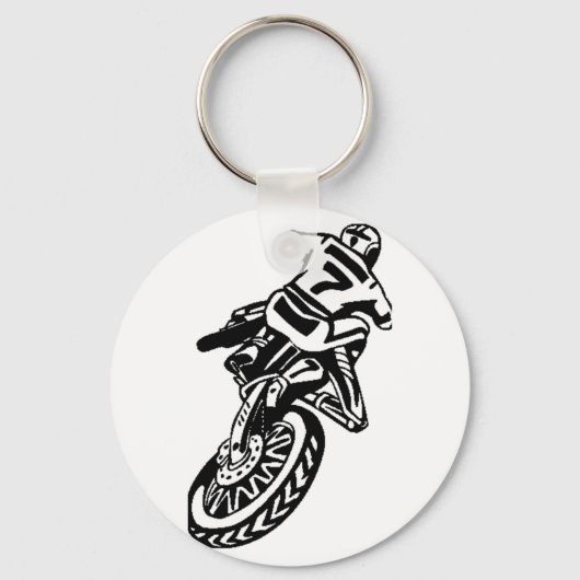 Motorfiets Sleutelhanger (Voorkant)