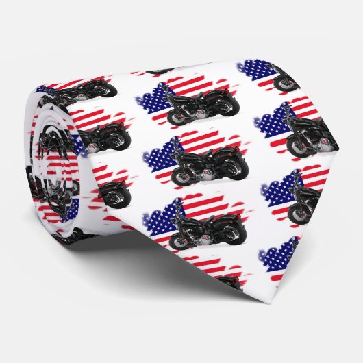 motorfiets stropdas (Opgerold)