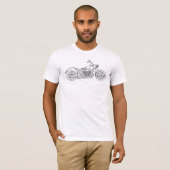 Motorfiets T-shirt (Voorkant volledig)