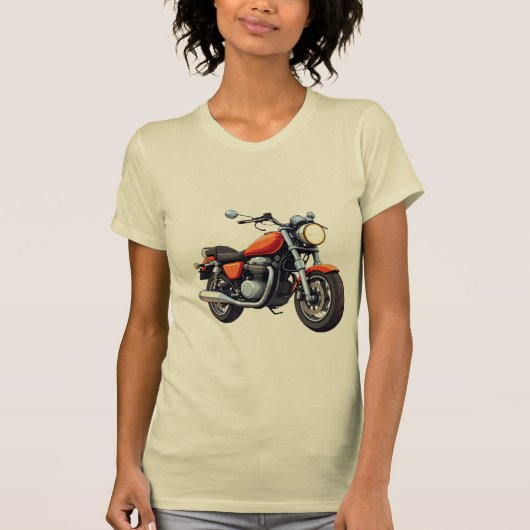 Motorfiets T-shirt (Voorkant)