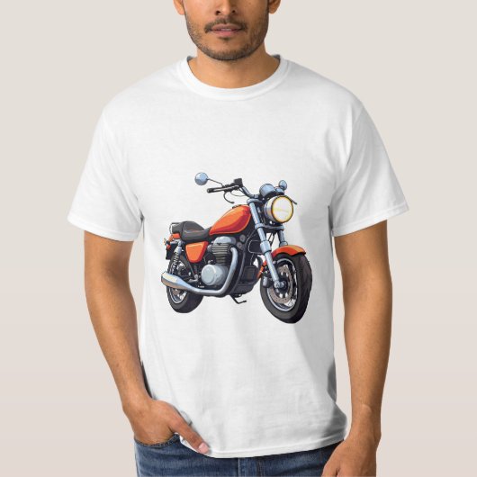 Motorfiets T-shirt (Voorkant)