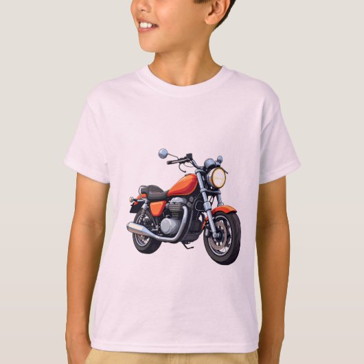 Motorfiets T-shirt (Voorkant)