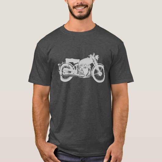  motorfiets t-shirt (Voorkant)