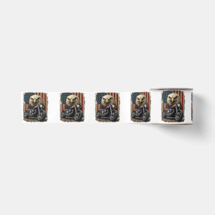 Motorfiets USA Vlag Retro Biker Chopper Lint