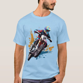 Motorfiets verbazingwekkende motorrijder touring t-shirt