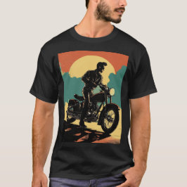 Motorfiets verbazingwekkende motorrijder touring t-shirt