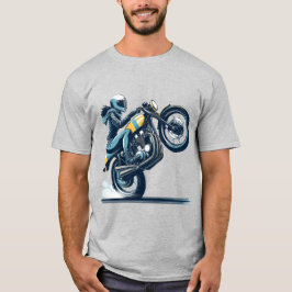 Motorfiets verbazingwekkende motorrijder touring t-shirt