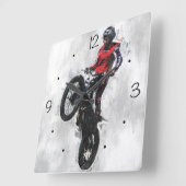 Motorfiets Vierkante Klok (Hoek)