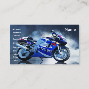 Motorfiets Visitekaartje