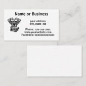  motorfiets visitekaartje (Voorkant / Achterkant)