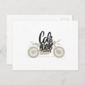  motorfiets voor caferacers briefkaart (Voorkant / Achterkant)