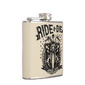 Motorfiets voor ride of Die Heupfles (Rechts)