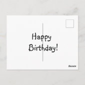 Motorfietsansichtkaart Briefkaart (Achterkant)