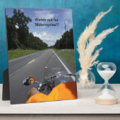 Motorfietsbewustzijn Fotoplaat (Zijkant)