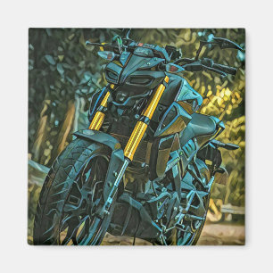 Motorfietscadeau Magneet