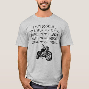 Motorfietscadeau, motorfiets, motorfietscadeaus; t-shirt