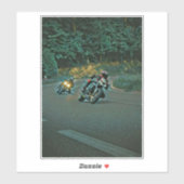 Motorfietscadeau Sticker (Vel)