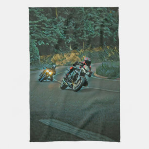 Motorfietscadeau Theedoek