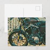 Motorfietsen cadeaus briefkaart (Voorkant / Achterkant)