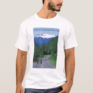 Motorfietsen de schilderachtig Selkirk Loop T-shirt
