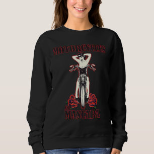 Motorfietsen en Mascara-Rozen Trui