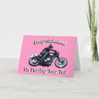Motorfietsen Gefeliciteerd met je test