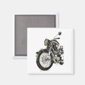 Motorfietsen in inkt IV Magneet (Voorkant / Achterkant)