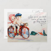  motorfietsen Kinderen Briefkaart (Voorkant / Achterkant)