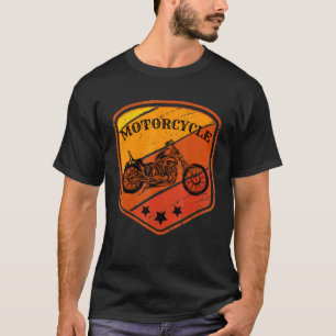 motorfietsen met motorfietsen t-shirt
