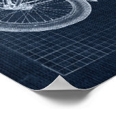 motorfietsen Poster Garage Mancave Decor (Hoek)