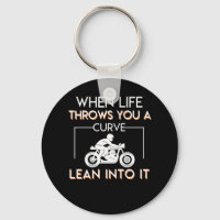 Motorfietsen Rider Life Throws curve lean in