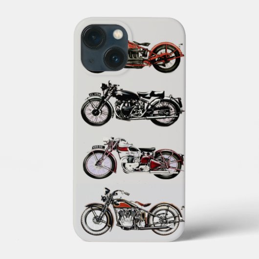 MOTORFIETSEN, rood Case-Mate iPhone Case (Achterkant)
