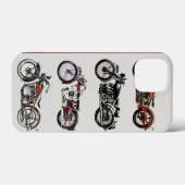 MOTORFIETSEN, rood Case-Mate iPhone Case (Achterkant (horizontaal))