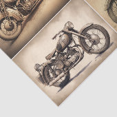  motorfietsen tissuepapier (Detail)