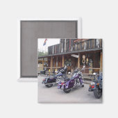 Motorfietsen van Western Saloon Magneet (Voorkant / Achterkant)