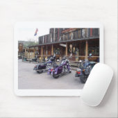 Motorfietsen Westerne salon Muismat (Met muis)